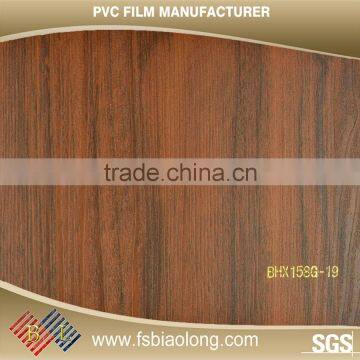 OEM/ODM Customized economic matt wood grain pvc film