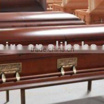 wood casket