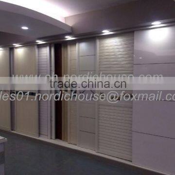 factory wholesale lastest bedroom wooden wardrobe closet sliding door designs