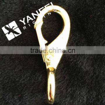 Solid Brass Swivel Eye Bolt Snap Hook photo-4