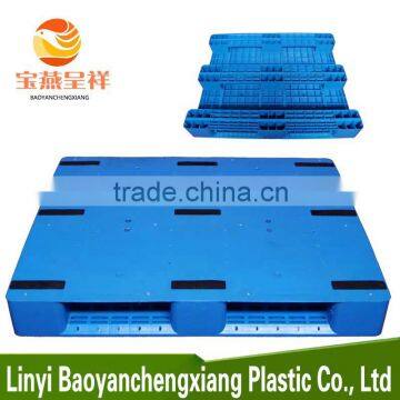 1200x1000x150mm single side plastic japan pallet size with steel