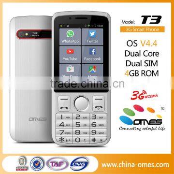 OEM factory 2.8inch screen with keyboard android mobile phone