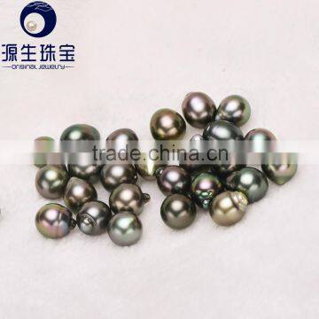 Wholesale Cultured Saltwater Tahitian Black Pearl Beads for Jewelry Making photo-2