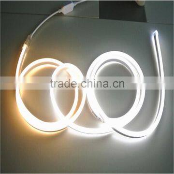 IP65 outdoor neon flex 50m 120LED light 230V 24V 10mm thin flexible neon tube