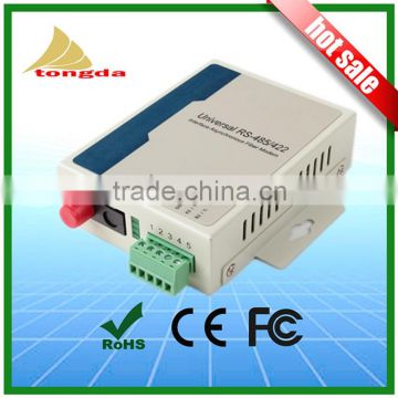 RS485 Rs 422 fiber modem fiber optic converter