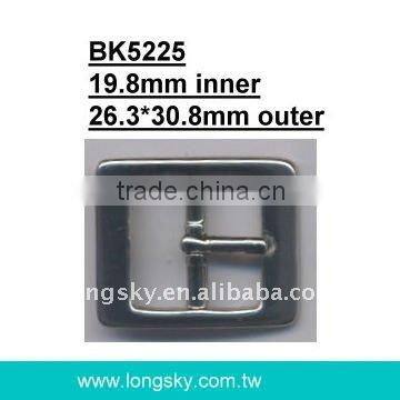 Zinc buckle with prong (#BK5225/19.8mm inner)