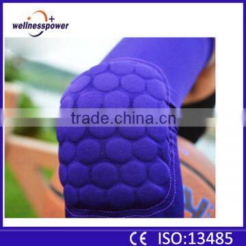 2016 Wholesale Best Seller Quick Dry Fabric Sport Armband Elbow Pads Padded Basketball Arm Sleeves Purple photo-2