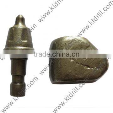 Conical cutting bit crushing tool for coal mining machine BM34