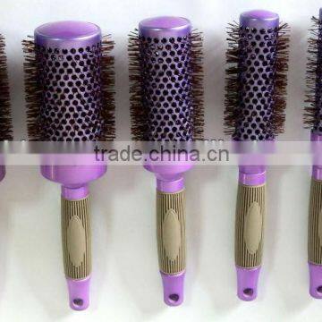 round ionic ceramic hair brush