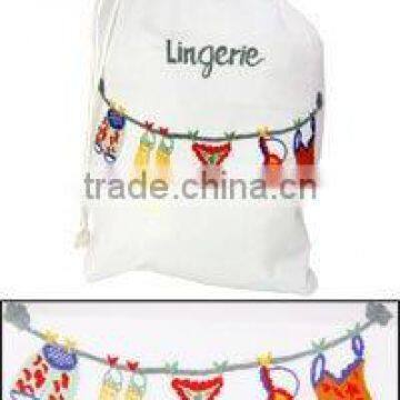 embroidery laundry bag