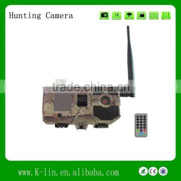 IR 12MP MMS SMS Remote Trail Camera 940/850NM Black LED Waterproof Hidden Hunting Camera