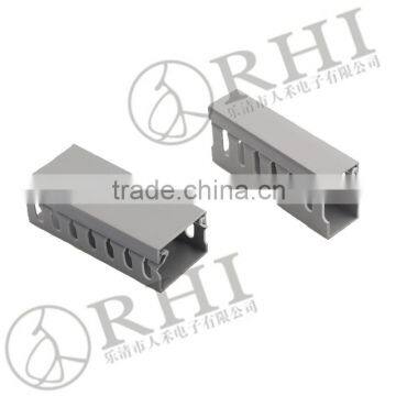 PVC Cable Trunk/Plastic wire trunking/wire way,Cable duct