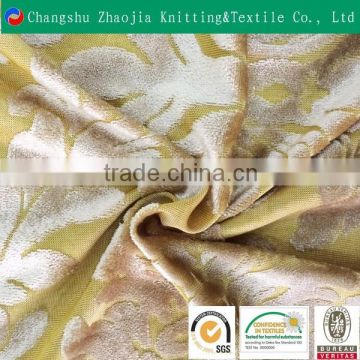 Floral jacquard cation fabric for curtain manufacturer ZJ083