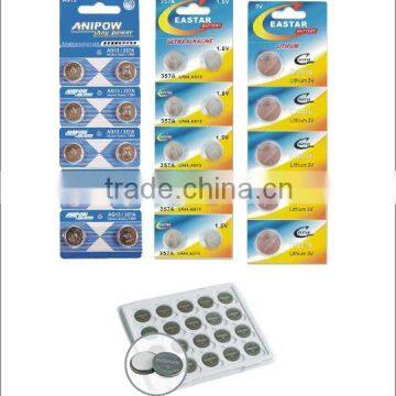 China factory OEM Alkaline button cell ag5 button cell battery lr750