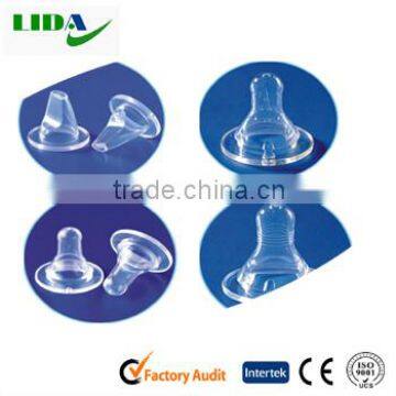 Customized With High Quality Rubber Transparent Silicone Baby Nipple BOB305 photo-4