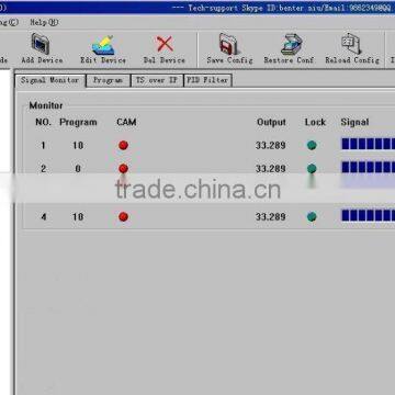 4in1 QAM CI IP SPTS Multicast IRD (4 DVB-C RF In,4 CI,4 ASI+IP 32 SPTS Multicast UDP Out) photo-4