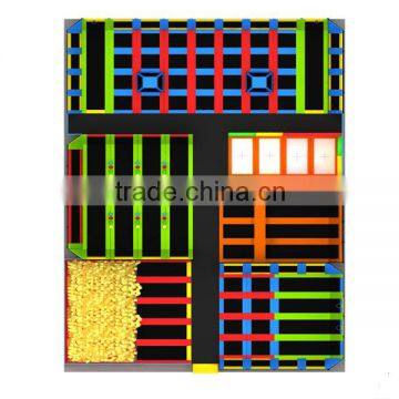 2015 Children Indoor Playground Equipment With Trampoline for Sale