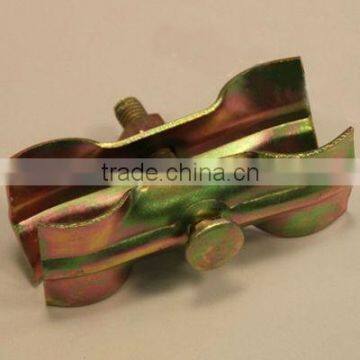 fencing coupler for fitting clamp