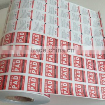 Aluminium Foil Paper For Professional And Hospital Use Povidine Lodine Prep Pad