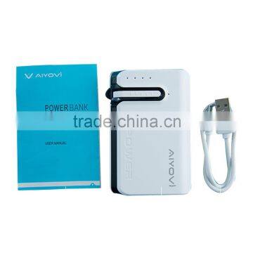 Portable Mini mtv Bluetooth Headset with Power Bank