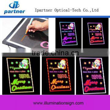 Custom Neon Effect Light LED Writing Board for Beer