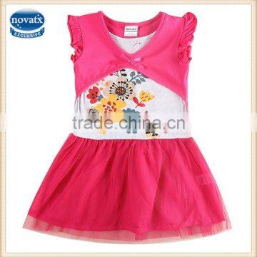 (H5958D) 2-6y China cheap girls frocks summer baby wear girls party dress nova baby wear