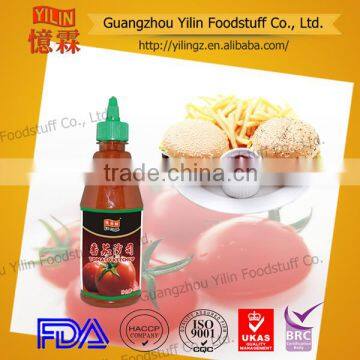 OEM 495g PET bottle wholesale tomato sauce for Europe market