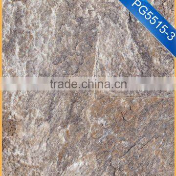 PG5515-3 stone design fiberglass 5mm stone color vinyl floor