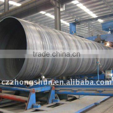 large diameter ssaw carbon steel pipe China factory price