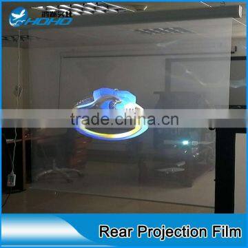 transparent holographic rear projection film with best image effect