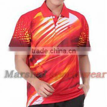 Badminton jersey,fashion sport uniforms,cheap badminton shirt wholesale