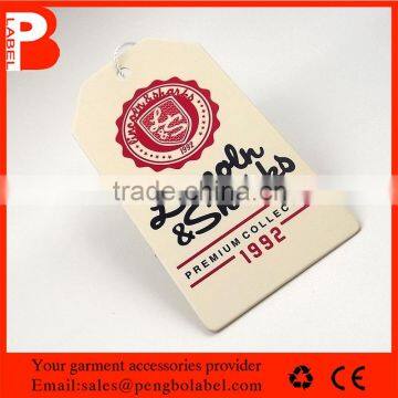 custom design printed jewelry jeans hang tags