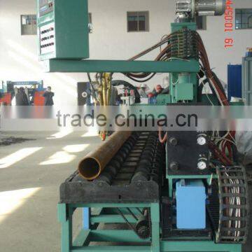 ROLLER BED TYPE PIPE FLAME CUTTING & BEVELING MACHINE