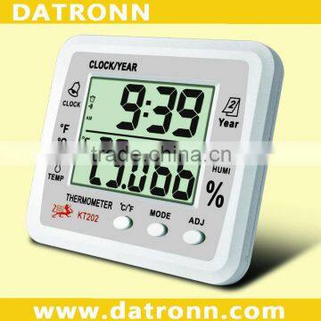 KT202 Digital lcd panel thermometer/hygrometer