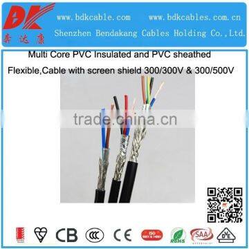 300 300v rvvp shielded flexible cable