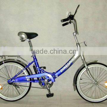 20"blue foldable bike/bicycle/cycle