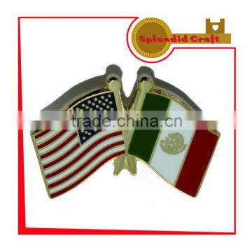 China gold lapel pins