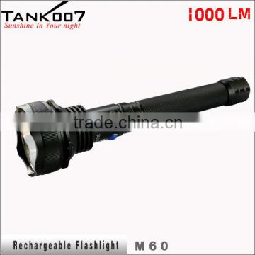 High Power Rechargeable LED Flashlight TANK007 M60