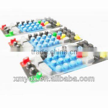 Print Silicone Keypads,silicone rubber keypad transparent,silicone spray coating keypad