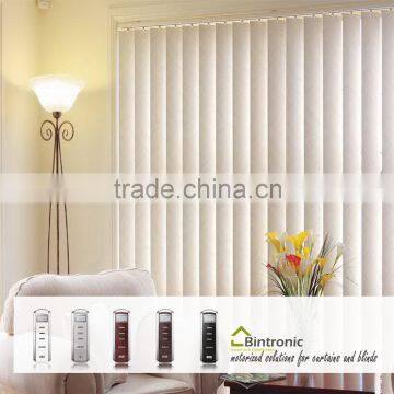 Bintronic Taiwan For Hotel Luxury Motorized Vertical Blinds Smart Home Automation Curtain Motor