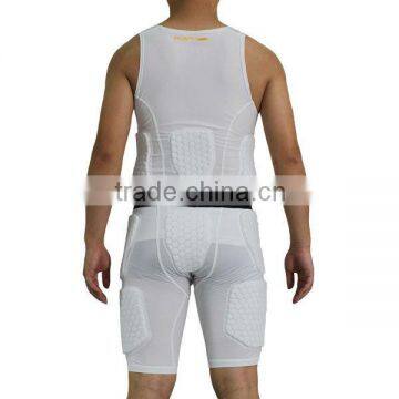 Wholesale Rugby Protective Padded Compression Wear Sleeveless