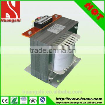 Single phase dry type transformer for mold machines