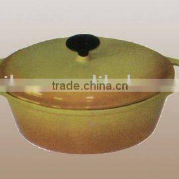 cast iron enamel pans,skillet,