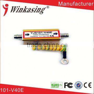 Building Lighting Rod CCTV Coaxial Video Arrester Waterproof Surge Protector LKD101-V40E photo-5