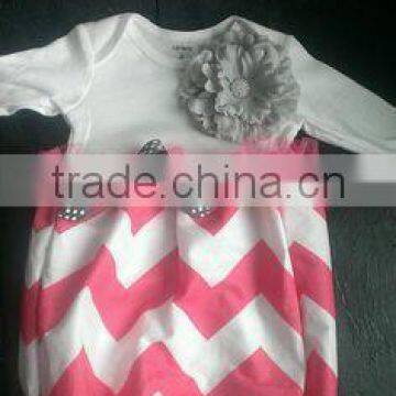 giggle moon remake girl mermaid boutique outfits for baby girls blouse clothing sets chevron child kids outfits