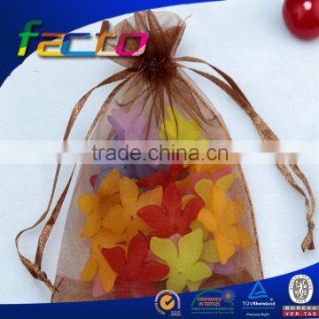 Hot Sale customized LOGO printed organza gift bags