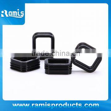 Automotive one way black rubber connector seal