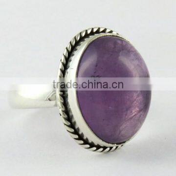 Fabulous Purple Amethyst 925 Sterling Silver Ring, Indian Silver Jewelry, Online Silver Jewelry
