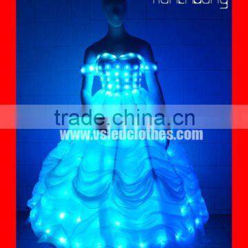 Programmable dreamy LED fairy light dress 2016 new