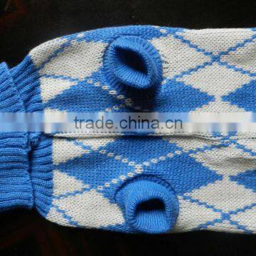 New Design Soft Pure Warm Woolen Winter Knitted Dog Puppy Sweater